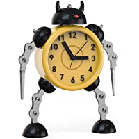 Los mejores  - Juboos Reloj Despertador para Niños-Reloj Despertador Robot-Reloj Despertador Analógico para Niños Sin Tictac-Reloj…